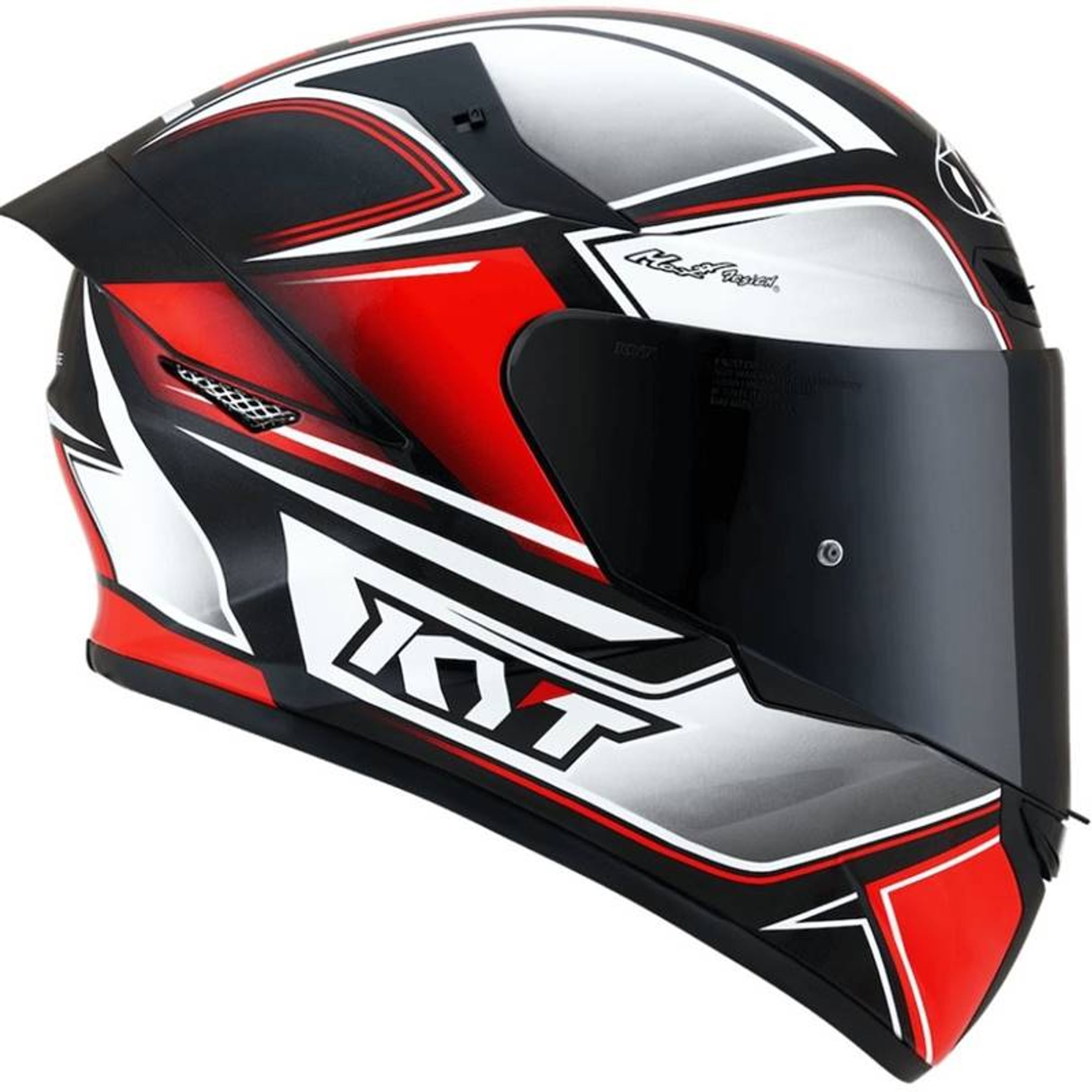 Capacete Kyt Tt Course Tourist Red Fluo motosprint
