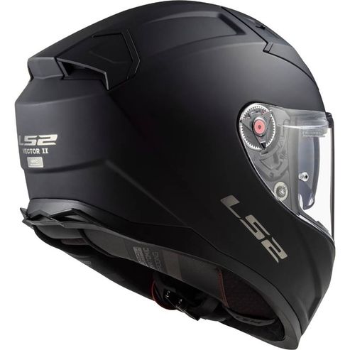 Capacete LS2 Vector 2 FF811 Monocolor - Preto Fosco - motosprint