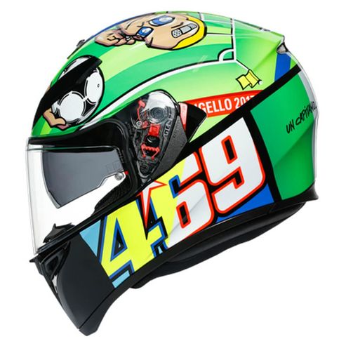 Capacete Agv K3 Sv Rossi Mugello 2017 Replica - 60