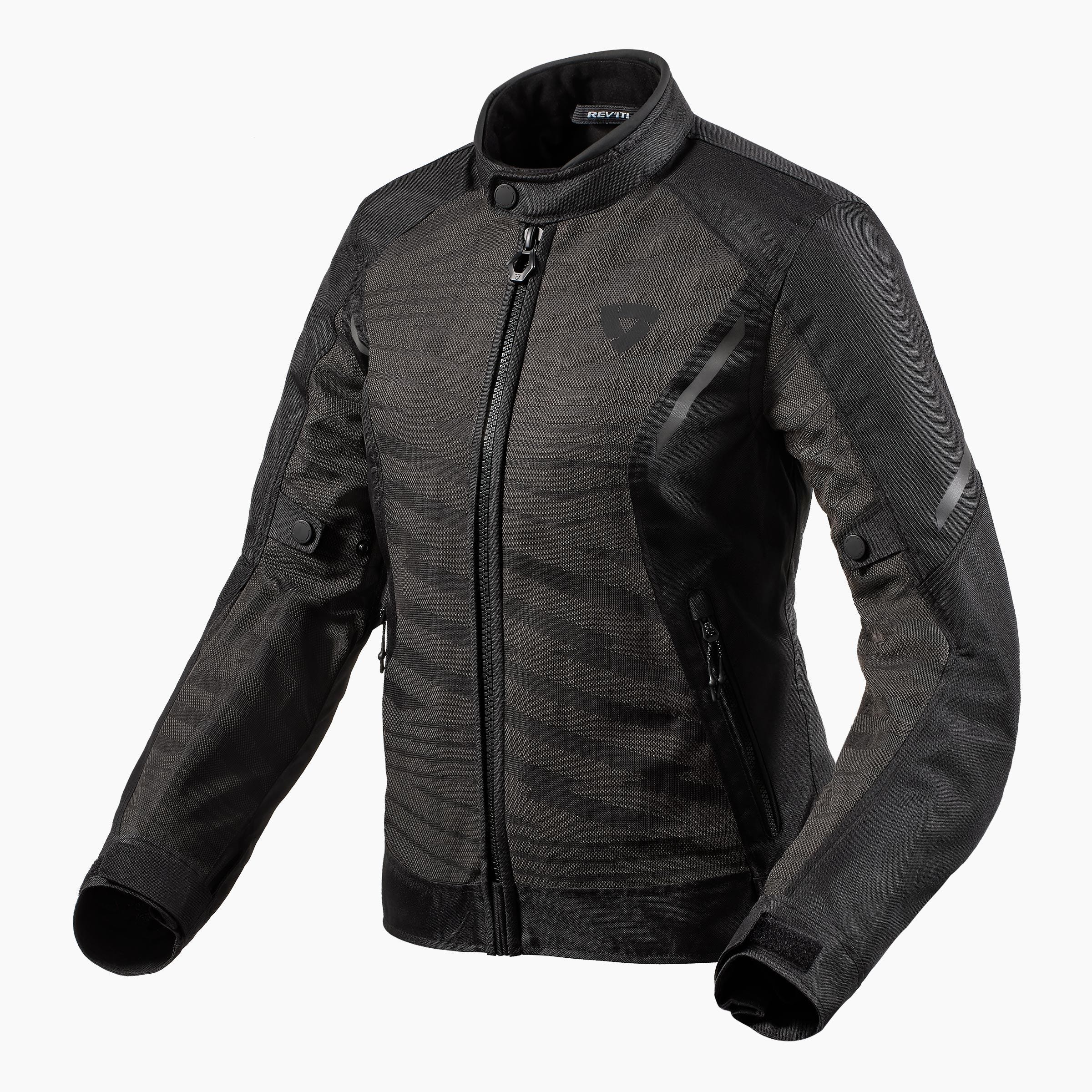 レブイット　torque バイクジャケット Jaqueta Revit Torque 2 H2O Preto/Branco - Estilo e Conforto