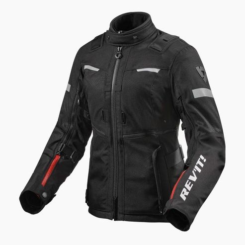 FJT296_Jacket_Sand_4_H2O_Ladies_Black_front-1-