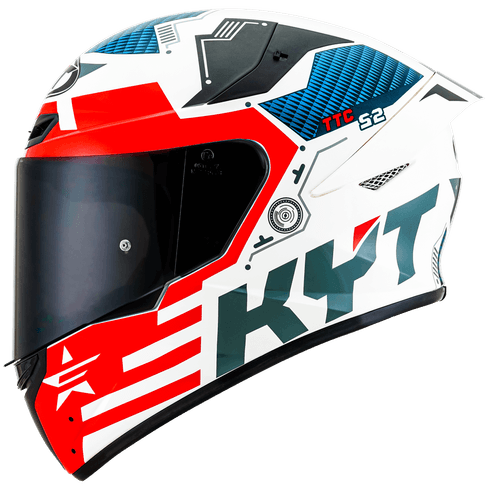Capacete Kyt Tt Course Fuselage Vermelho - 56