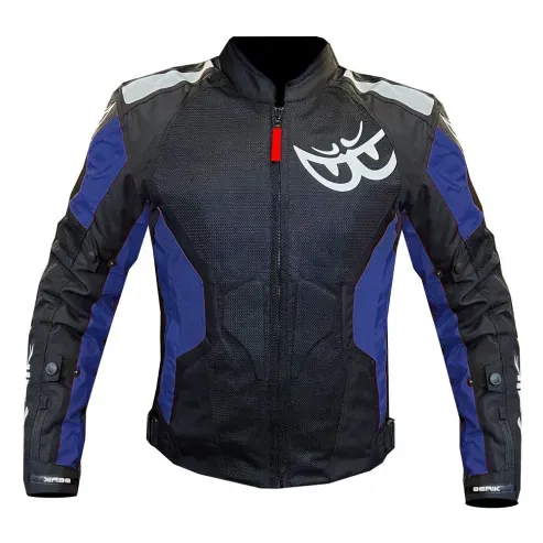 Jaqueta Berik Air X Preto/Azul Marinho - P