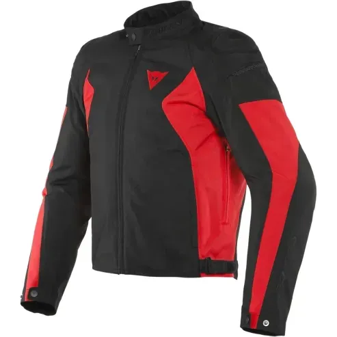 Jaqueta Dainese Mistica Preto e Vermelho Lava - PP