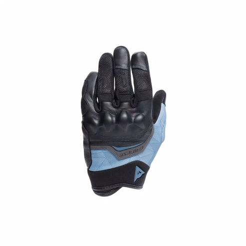 Luva Dainese Ermex Feminino Preto e Azul Miragem - M