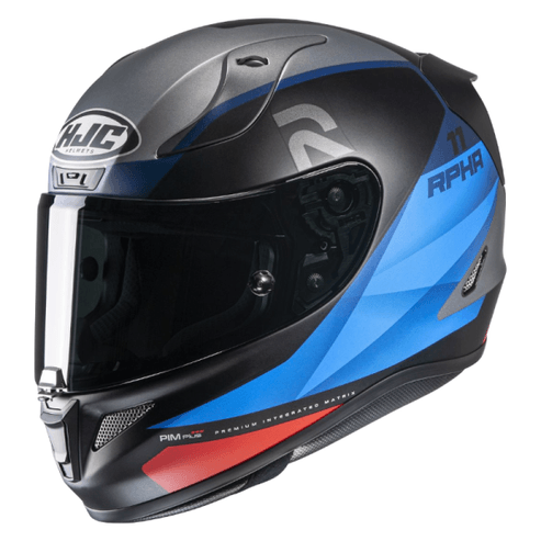 Capacete HJC RPHA 11 Texen Preto Azul e Vermelho - 58